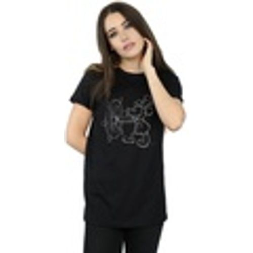 T-shirts a maniche lunghe Mickey Mouse Steamboat Sketch - Disney - Modalova