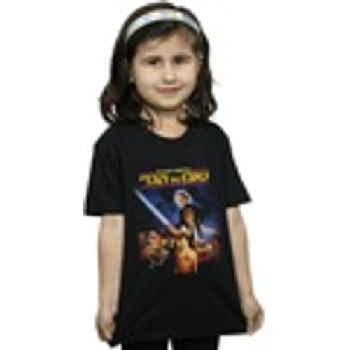 T-shirts a maniche lunghe Return Of The Jedi 80s Poster - Disney - Modalova