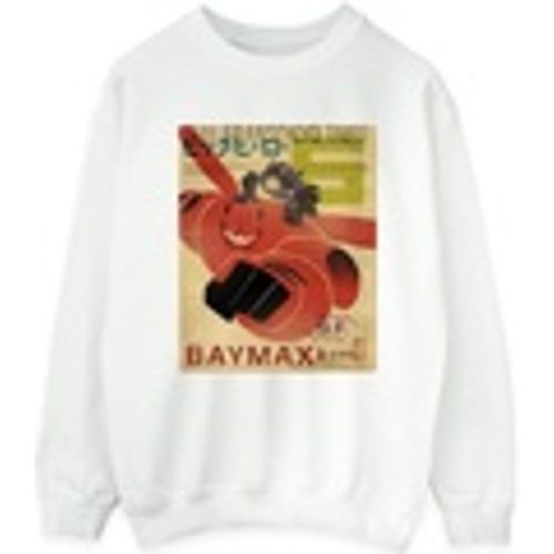 Felpa Big Hero 6 Baymax Flying Baymax Newspaper - Disney - Modalova