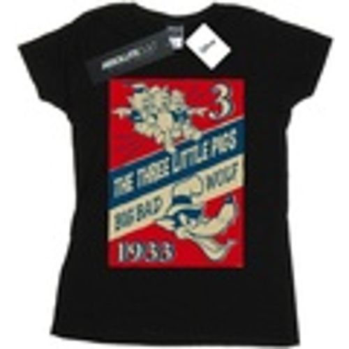 T-shirts a maniche lunghe Three Little Pigs And The Big Bad Wolf - Disney - Modalova