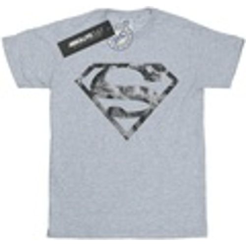T-shirts a maniche lunghe Superman Marble Logo - Dc Comics - Modalova