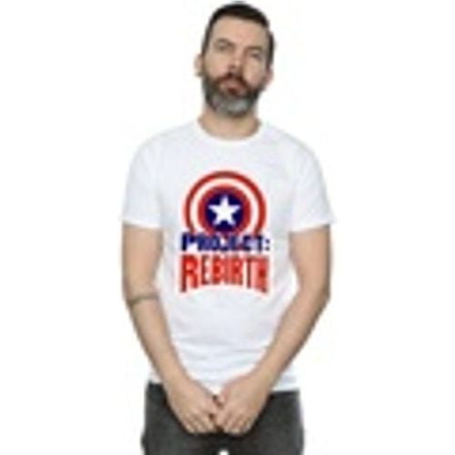 T-shirts a maniche lunghe Captain America Project Rebirth - Marvel - Modalova