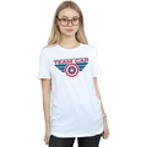 T-shirts a maniche lunghe Captain America Civil War Team Cap - Marvel - Modalova