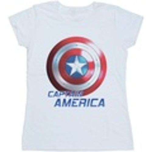 T-shirts a maniche lunghe The Falcon And The Winter Soldier Captain America Shield - Marvel - Modalova