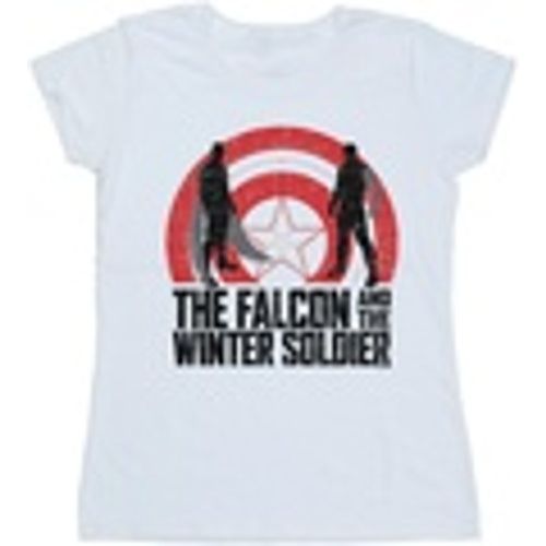 T-shirts a maniche lunghe The Falcon And The Winter Soldier Shield Silhouettes - Marvel - Modalova