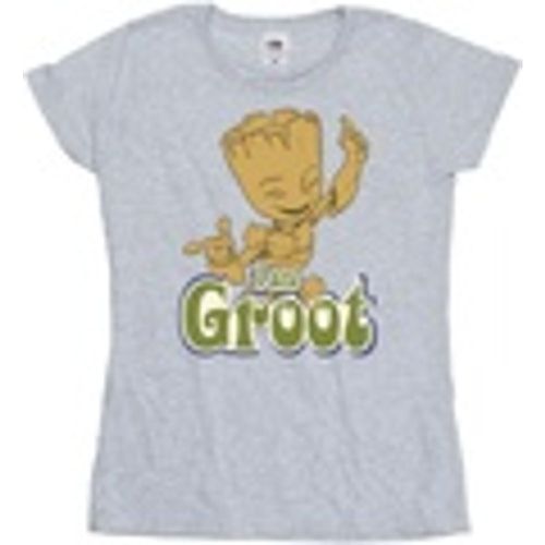 T-shirts a maniche lunghe Groot Dancing - Guardians Of The Galaxy - Modalova