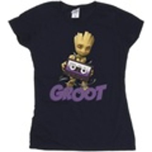 T-shirts a maniche lunghe Groot Casette - Guardians Of The Galaxy - Modalova