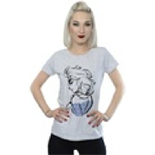 T-shirts a maniche lunghe Frozen Elsa Sketch Mono - Disney - Modalova