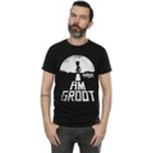 T-shirts a maniche lunghe Guardians Of The Galaxy I Am Groot White - Marvel - Modalova