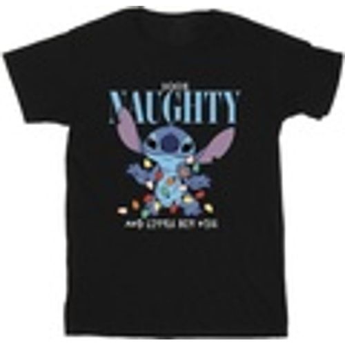 T-shirts a maniche lunghe Lilo Stitch Naughty Nice - Disney - Modalova