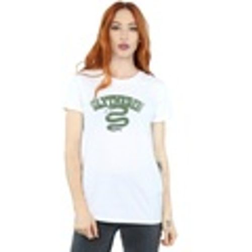 T-shirts a maniche lunghe Slytherin Sport Emblem - Harry Potter - Modalova