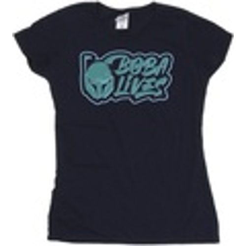 T-shirts a maniche lunghe The Book Of Boba Fett Lives Chest - Disney - Modalova
