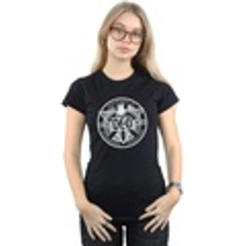 T-shirts a maniche lunghe Supergirl TV Series Deo Crest - Dc Comics - Modalova