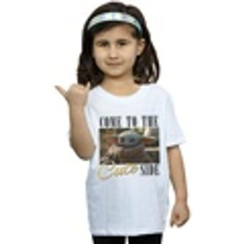 T-shirts a maniche lunghe The Mandalorian Come To The Cute Side - Disney - Modalova