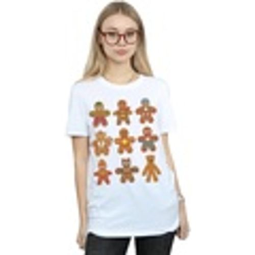 T-shirts a maniche lunghe Avengers Christmas Gingerbread - Marvel - Modalova