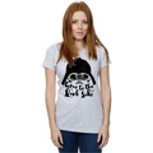 T-shirts a maniche lunghe Darth Vader Come To The Dark Side Sketch - Disney - Modalova