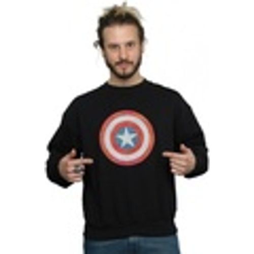Felpa Captain America Sketched Shield - Marvel - Modalova
