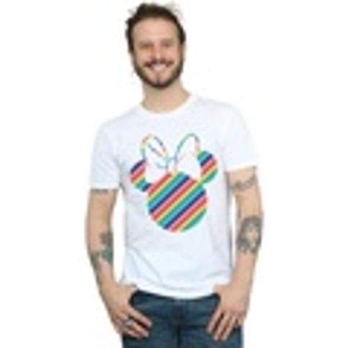 T-shirts a maniche lunghe Minnie Mouse Rainbow Face - Disney - Modalova
