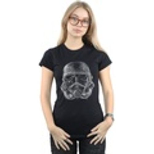 T-shirts a maniche lunghe Stormtrooper Scribble Helmet - Disney - Modalova