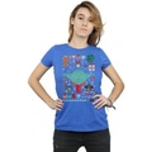 T-shirts a maniche lunghe Yoda Christmas - Disney - Modalova