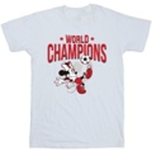 T-shirts a maniche lunghe Minnie Mouse World Champions - Disney - Modalova
