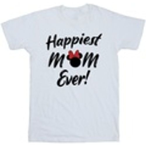 T-shirts a maniche lunghe Minnie Mouse Happiest Mom Ever - Disney - Modalova