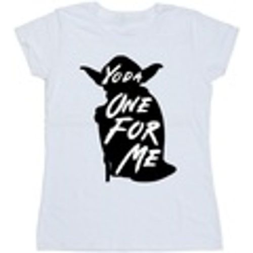 T-shirts a maniche lunghe Yoda One For Me - Disney - Modalova