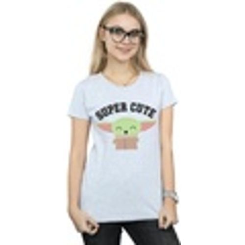 T-shirts a maniche lunghe The Mandalorian Super Cute - Disney - Modalova