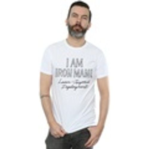 T-shirts a maniche lunghe I Am Iron Man - Marvel - Modalova