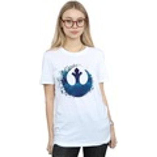 T-shirts a maniche lunghe Resistance Symbol Wave - Star Wars The Rise Of Skywalker - Modalova