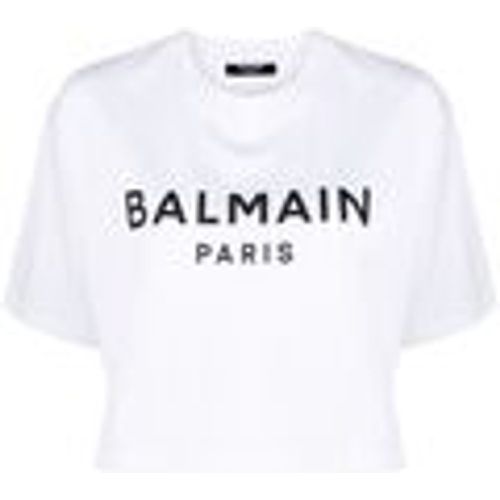 T-shirt T-shirt con stampa - Balmain Paris - Modalova