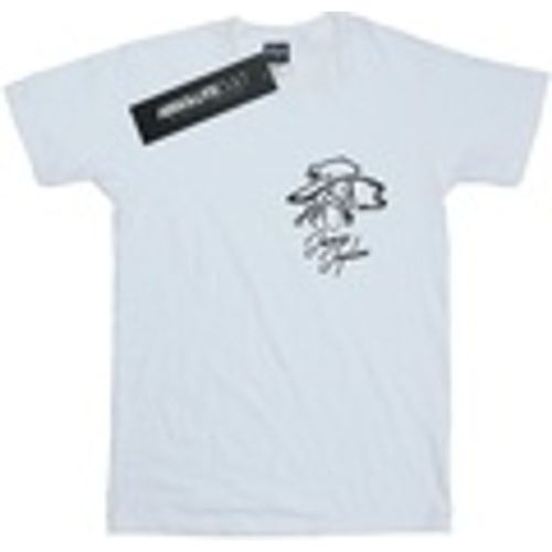 T-shirts a maniche lunghe Outline Sketched - Janis Joplin - Modalova