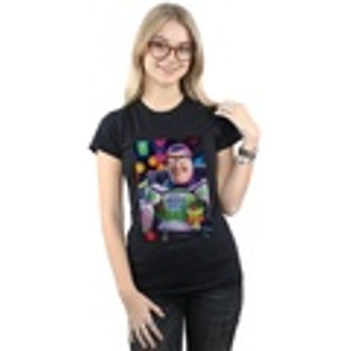 T-shirts a maniche lunghe Toy Story 4 Buzz Lightyear Poster - Disney - Modalova