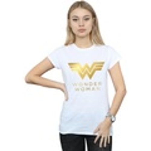 T-shirts a maniche lunghe Wonder Woman 84 Golden Logo - Dc Comics - Modalova