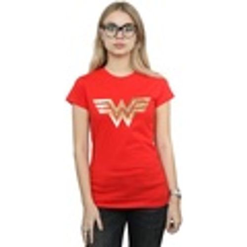 T-shirts a maniche lunghe Wonder Woman 84 Gold Emblem - Dc Comics - Modalova