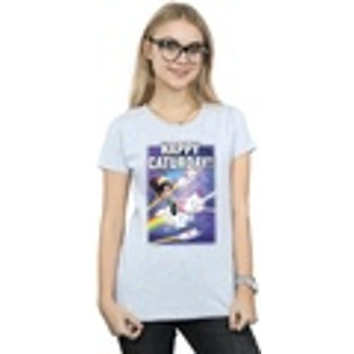 T-shirts a maniche lunghe Wreck It Ralph Happy Caturday - Disney - Modalova