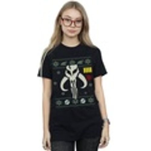 T-shirts a maniche lunghe Christmas Bantha Skull - Disney - Modalova