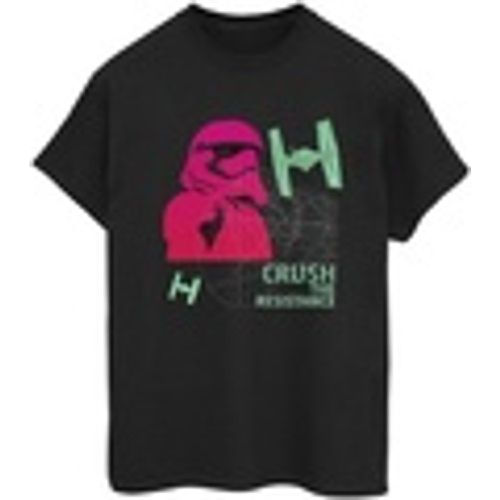 T-shirts a maniche lunghe First Order Stormtrooper Neon - Disney - Modalova