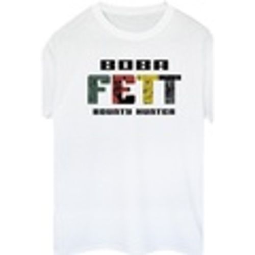 T-shirts a maniche lunghe Boba Fett Character Logo - Disney - Modalova
