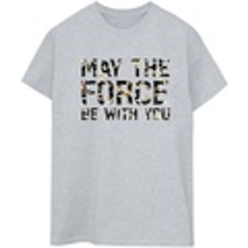 T-shirts a maniche lunghe May The Force Infill - Disney - Modalova