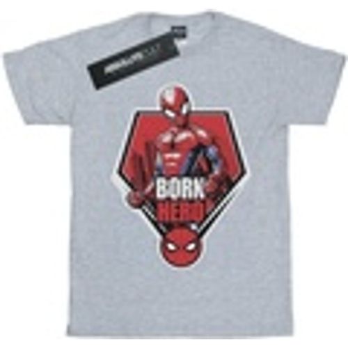 T-shirts a maniche lunghe Spider-Man Born Hero - Marvel - Modalova