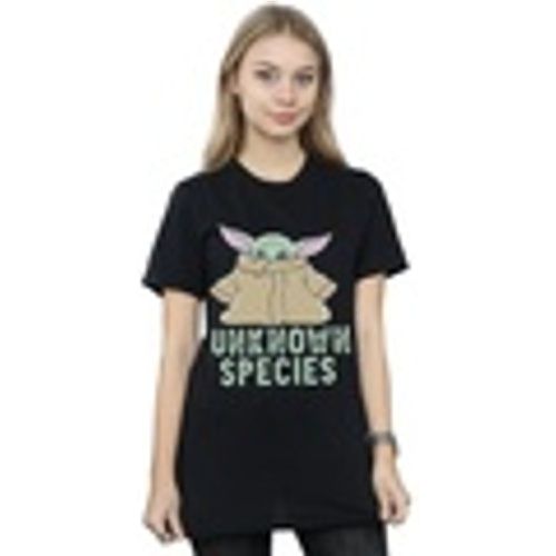 T-shirts a maniche lunghe The Mandalorian Unknown Species - Disney - Modalova
