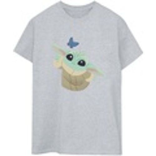 T-shirts a maniche lunghe The Mandalorian Butterfly Catching - Disney - Modalova