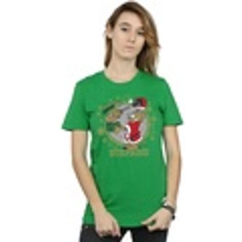 T-shirts a maniche lunghe Christmas Surprise - Dessins Animés - Modalova