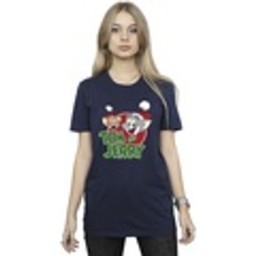 T-shirts a maniche lunghe Christmas Hat Logo - Dessins Animés - Modalova