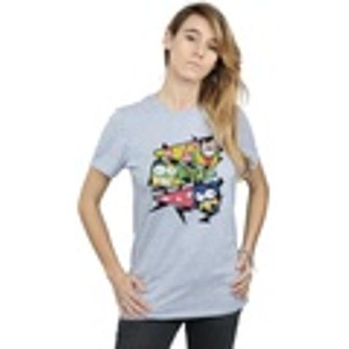 T-shirts a maniche lunghe Teen Titans Go Pizza Slice - Dc Comics - Modalova