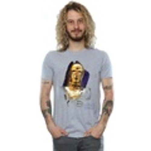 T-shirts a maniche lunghe The Last Jedi C-3PO Brushed - Disney - Modalova