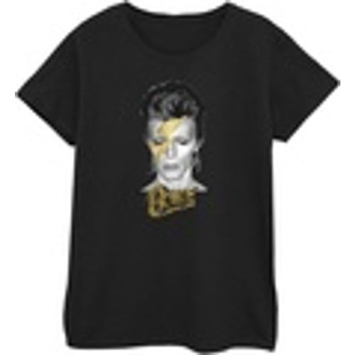T-shirts a maniche lunghe Aladdin Sane Gold Bolt - David Bowie - Modalova