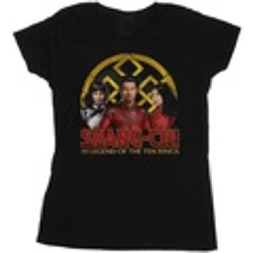 T-shirts a maniche lunghe Shang-Chi And The Legend Of The Ten Rings Group Logo Emblem - Marvel - Modalova
