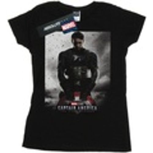 T-shirts a maniche lunghe Captain America The First Avenger Poster - Marvel Studios - Modalova